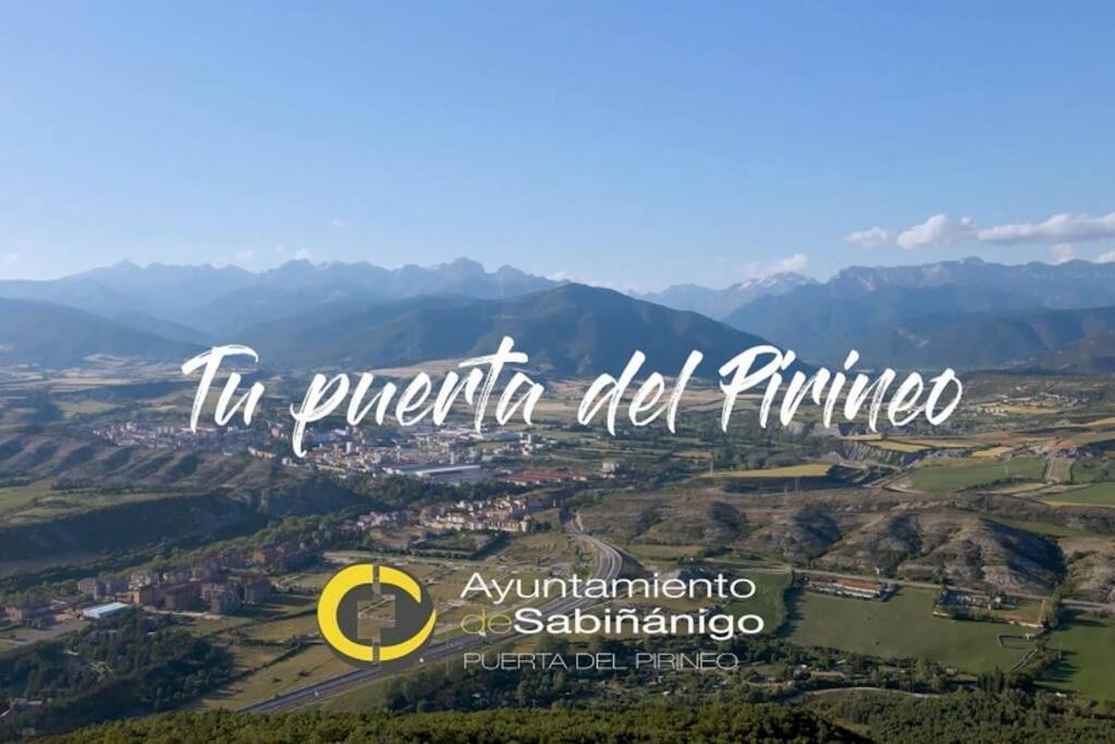 Apartamento Disfruta Del Pirineo Oscense Sabiñánigo Exterior foto